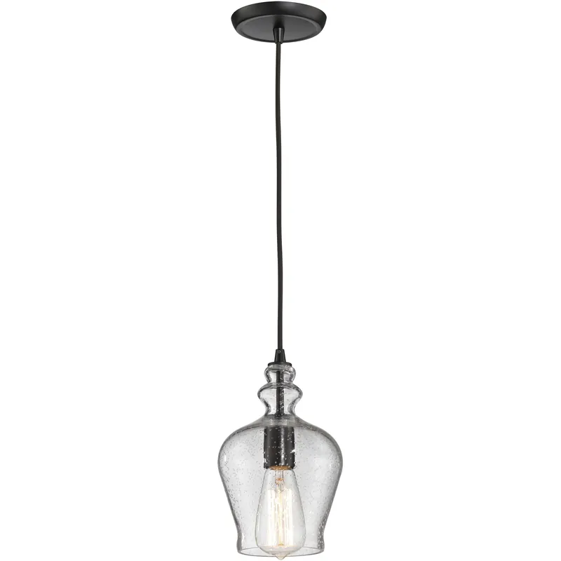 Shop Now Menlow Park 1 Light 6 inch Oil Rubbed Bronze Mini Pendant Ceiling Light