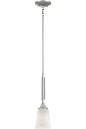 Wright 1 Light 5.75 inch Matte Nickel Mini Pendant Ceiling Light One Day Deal