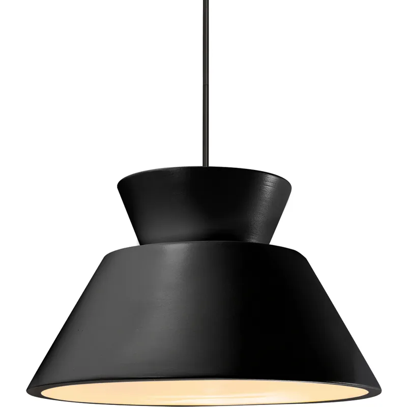 Get Yours Radiance Collection - Trapezoid Pendant Ceiling Light, Form+Finish+Function