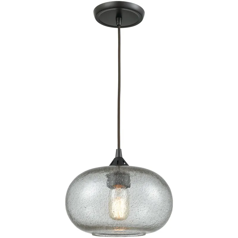 Volace 1 Light 10 inch Oil Rubbed Bronze Mini Pendant Ceiling Light Price Drop