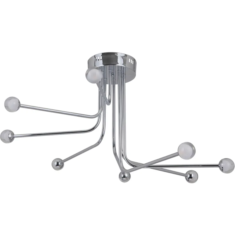 Discount Solis LED 33 inch Chrome Flushmount Ceiling Light