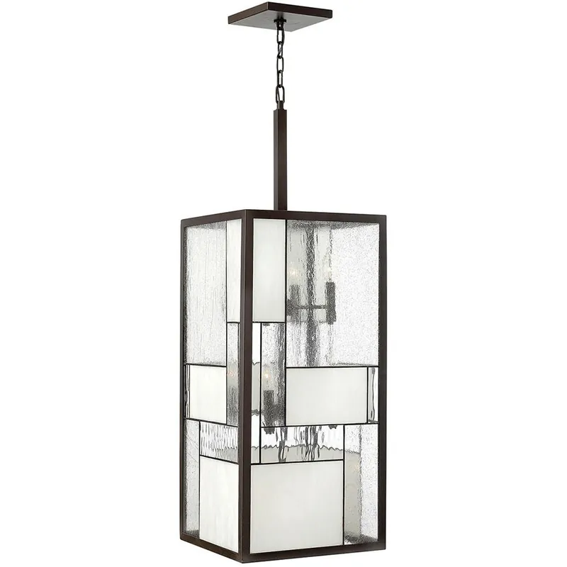 Free Delivery Mondrian 12 Light 14 inch Buckeye Bronze Indoor Foyer Light Ceiling Light