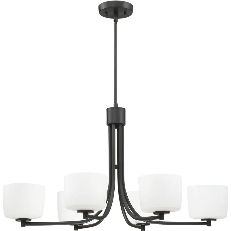 Clarendon 6 Light 18 inch Aged Bronze Brushed Chandelier Ceiling Light Special Offer