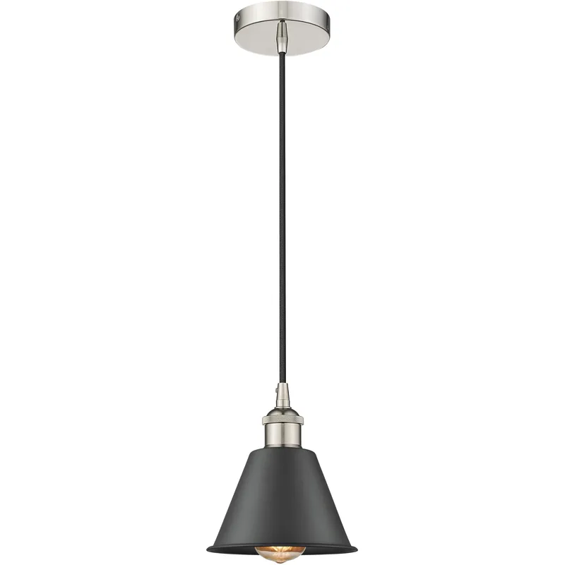 Edison Smithfield LED 7 inch Polished Nickel Mini Pendant Ceiling Light Sale