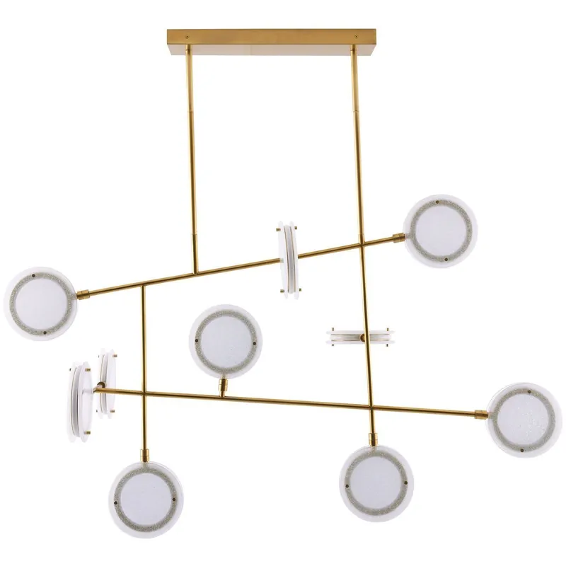 Free Shipping Meridian 10 Light 54 inch Antique Brass Chandelier Ceiling Light