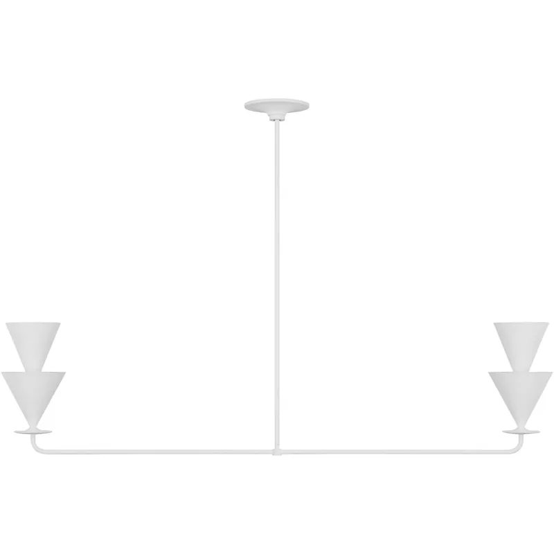 Special Discount Christiane Lemieux Cornet Linear Chandelier Ceiling Light