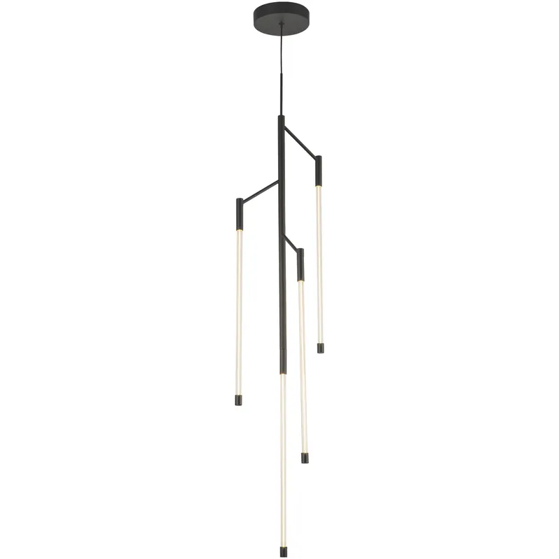 Flash Sale Motif LED 10.25 inch Black Pendant Ceiling Light