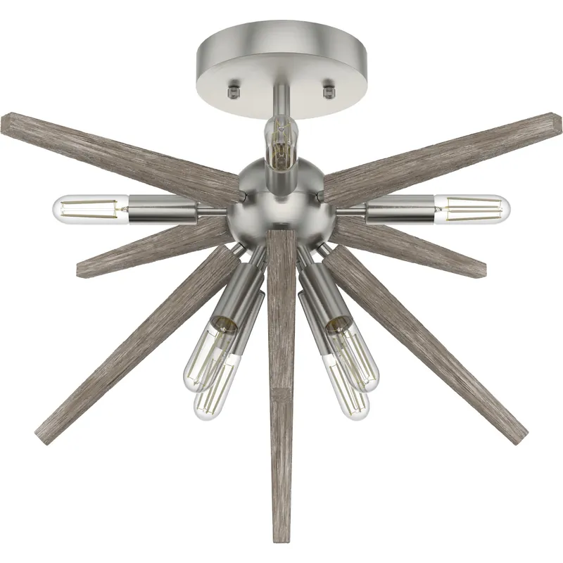 Buy Online Jupiter Star 14 inch Semi-Flush Mount Ceiling Light