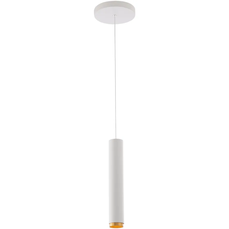 WAC Lighting Silo 1 Light 120-277 VAC White/White Track Pendant Ceiling Light PD-2020-930-WT/WT - Open Box Direct From Factory