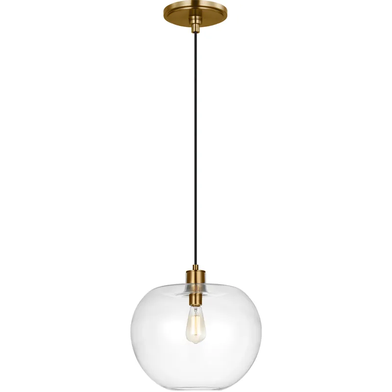 TOB by Thomas O'Brien Mela 1 Light 16 inch Burnished Brass Pendant Ceiling Light Must Have