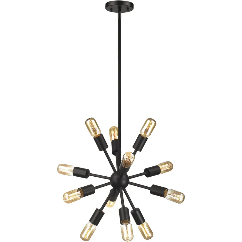 ELK Delphine 12 Light 16 inch Oil Rubbed Bronze Chandelier Ceiling Light 46230/12 - Open Box Limited Time