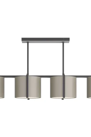 Zachary 4 Light 52 inch Taupe Chandelier Ceiling Light Holiday Sale