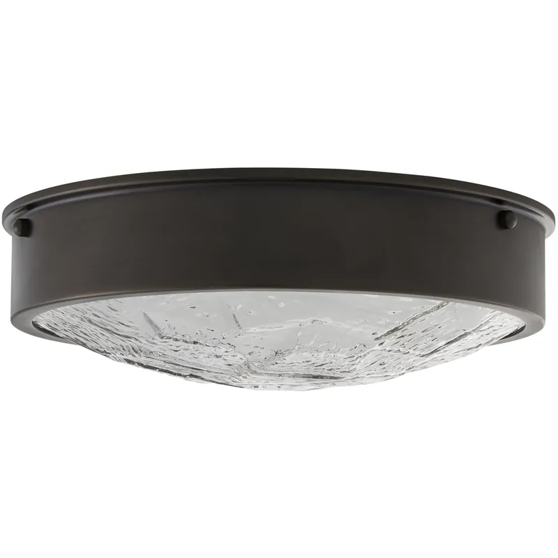 Pietro 1 Light 12.5 inch English Bronze Flush Mount Ceiling Light Time-Limited