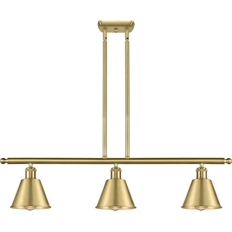 Ballston Smithfield LED 36 inch Satin Gold Island Light Ceiling Light, Ballston Deal