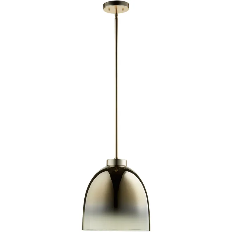 Top Pick Parlor 1 Light 13 inch Satin Gold Pendant Ceiling Light