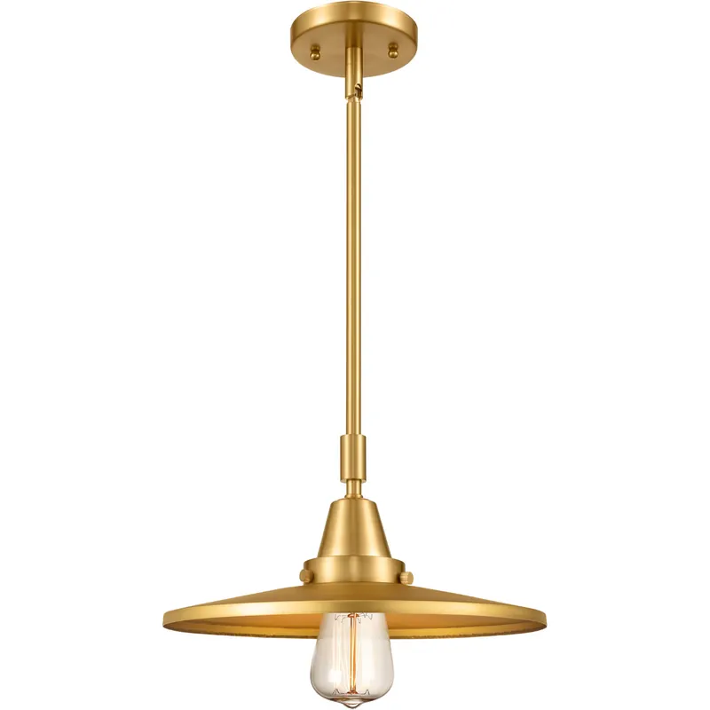 Markdown Franklin Restoration Appalachian LED 12 inch Antique Brass Mini Pendant Ceiling Light