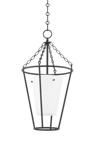 Worldwide Shipping Worchester 1 Light 13 inch Aged Iron Chandelier Ceiling Light, Small