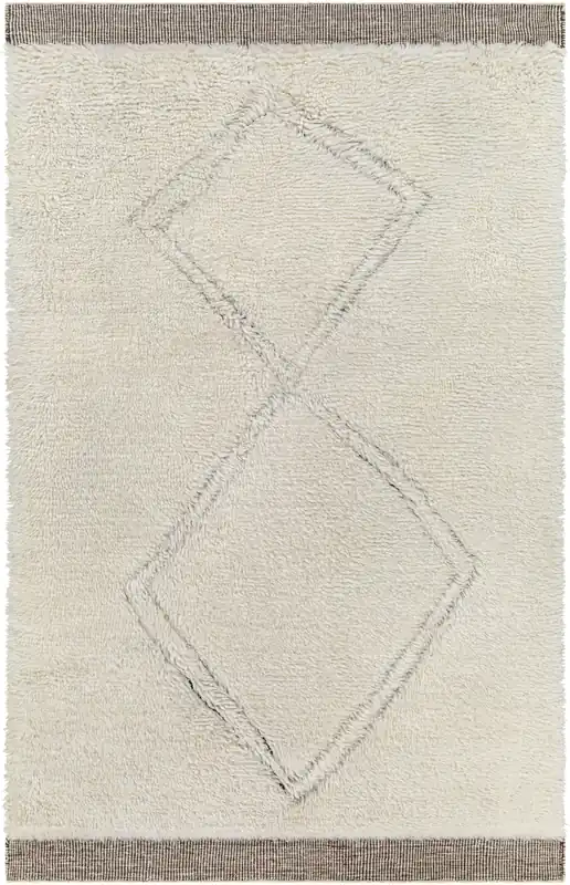 Exclusive Meknes 36 X 24 inch Light Grey Rug, Rectangle