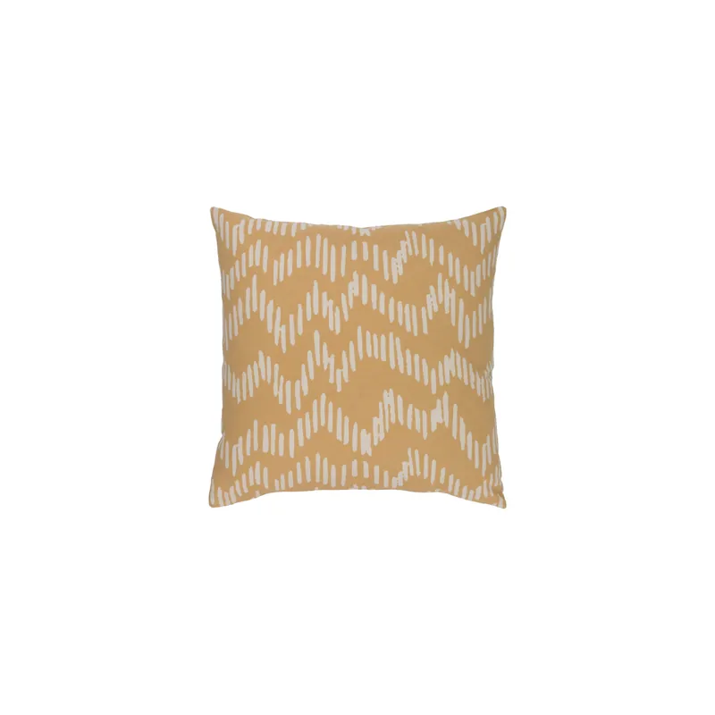 Seasonal Sale Somerset 20 X 20 inch Camel and Beige Throw Pillow