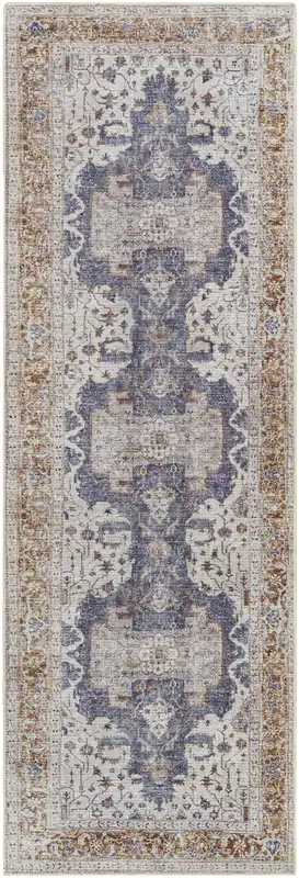 Amelie 94 X 31 inch Taupe Rug, Runner Hot Deal