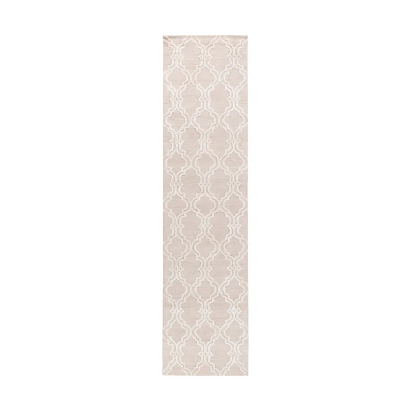 Gable 72 X 48 inch Ivory/Khaki Rugs, Cotton and Viscose Warranty Included