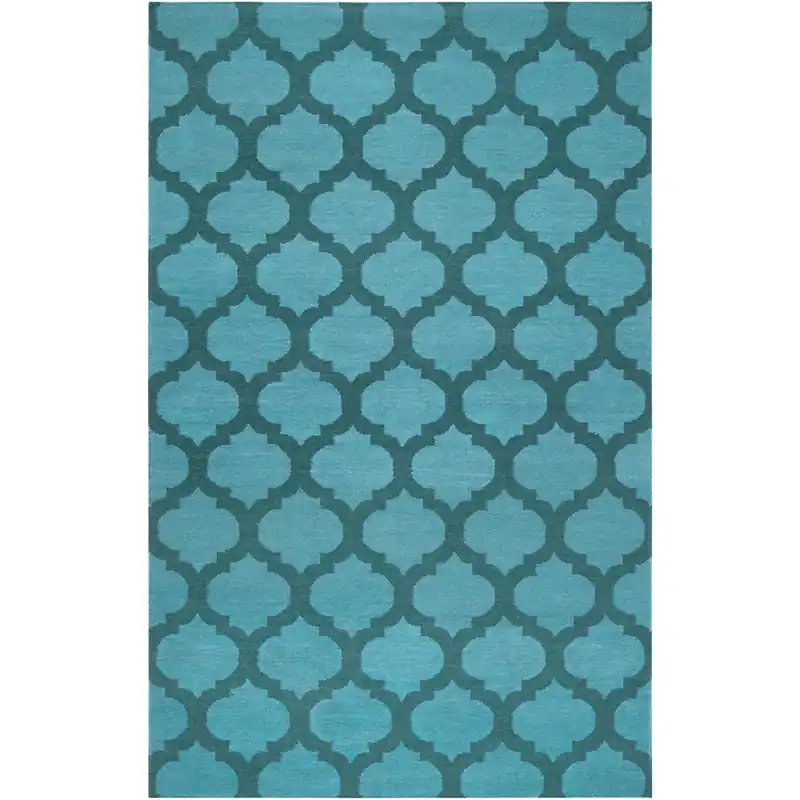 Frontier 96 X 60 inch Teal, Dark Green Rug In Demand