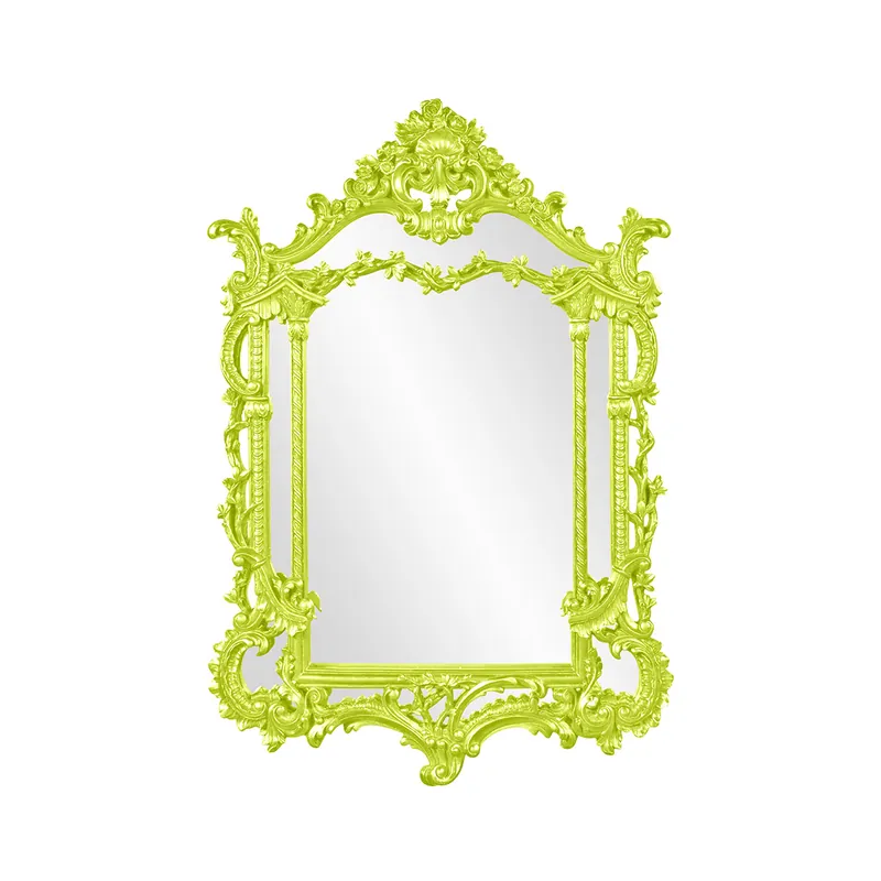 Arlington 49 X 34 inch Glossy Green Wall Mirror Free Delivery
