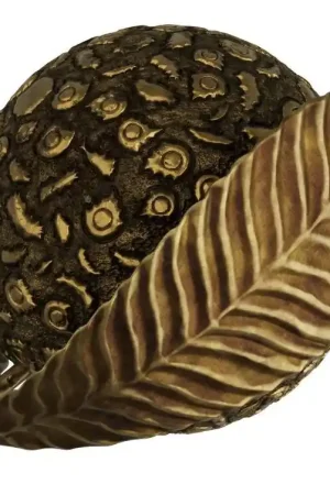 Yucatan Vintage Brass Sculpture Luxury