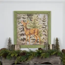 Forest Fawn Framed Print Free Shipping