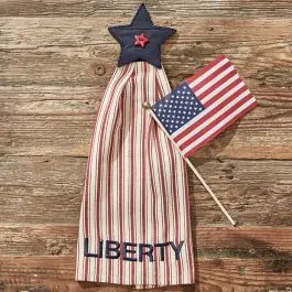 Brand New Liberty Striped Hand Towel Set of 2