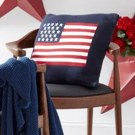 American Flag Accent Pillow Today Only