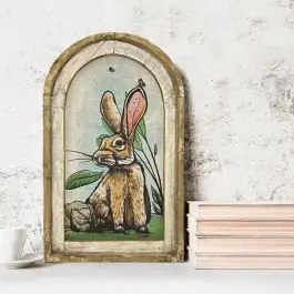 Watercolor Rabbit Framed Wall Art Fresh Stock