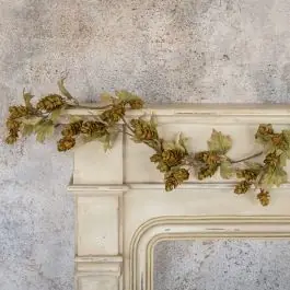 Fall Leaves and Green Hops Decorative Garland Hot Deal