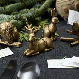 Woodland Critter Deer Place Card Holder Set of 6 Top Rated