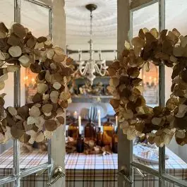 Express Delivery Fall Harvest Faux Eucalyptus Wreath