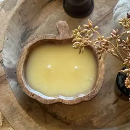 Heirloom Pumpkin Shaped Dough Bowl Candle Buy Direct