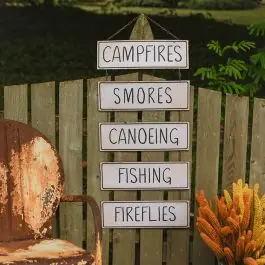 Fall Fun Stacked Hanging Sign Free Returns