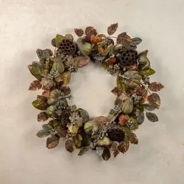 Green Harvest Autumn Wreath 32 Inch Best Choice