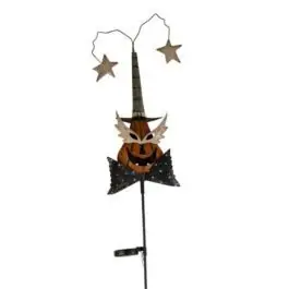 Masked Pumpkin Garden Stake Premium