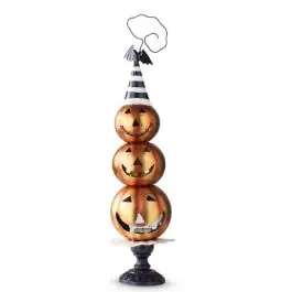 Low Price Stacked Jack O Lantern Tabletop Decor