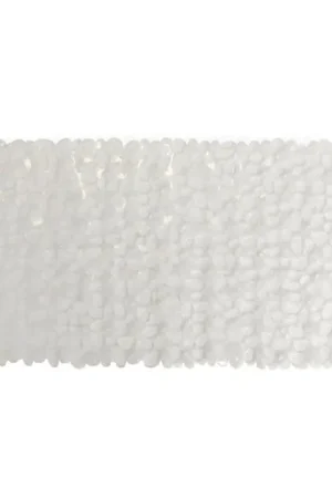 Trusted Brand Pebble 17.7" x 35.85" Oversized PVC Tub Mat - Clear