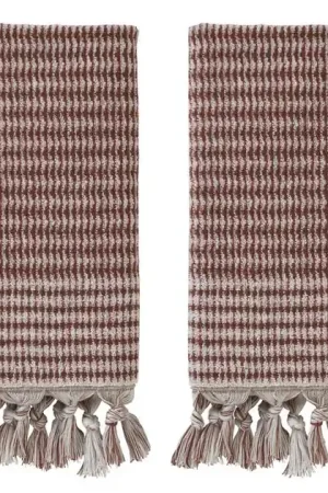 Longborough Hand Towels 2-Pack in Spice Discount