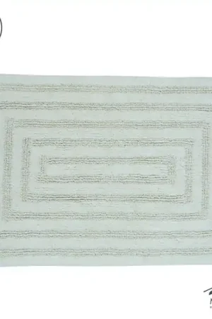 Amera 20" x 30" Cotton Bath Mat - White Get Yours