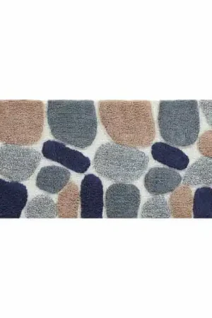 Wholesale 24" x 60" Pebbles Blue Sienna Bath Runner