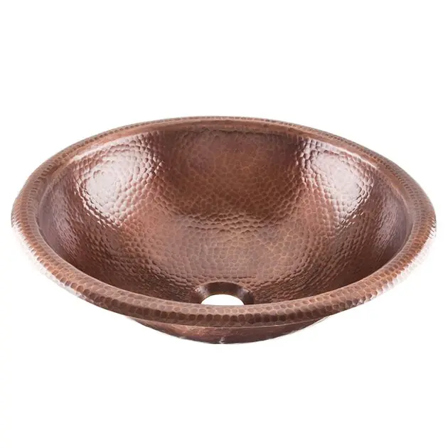 Alder Antique Copper Handcrafted Medium Bathroom Sink In Demand