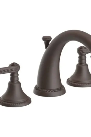 Wholesale Amisa Two Handle Widespread Bathroom Faucet with Drain