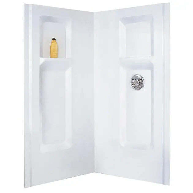 736C Durawall 36" x 36" Fiberglass Neo-Angle/Corner Shower Walls Reduced Price