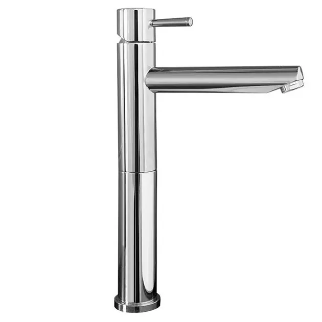 One Day Deal Serin Single-Handle Monoblock Vessel Sink Faucet with Grid Drain